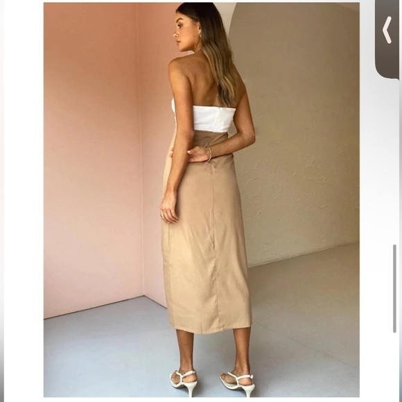 LETS SPLIT SLIP DRESS  |  Third Form/ Sold at Free People 🤍 sz 4 - Picture 2 of 13